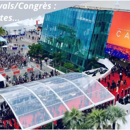 E - Ascenseur - 2 Min Du Palais - Climatise Cannes