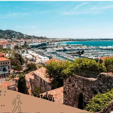 Hypercentre East A 2minutes Du Palais Des Festivals Apartment *